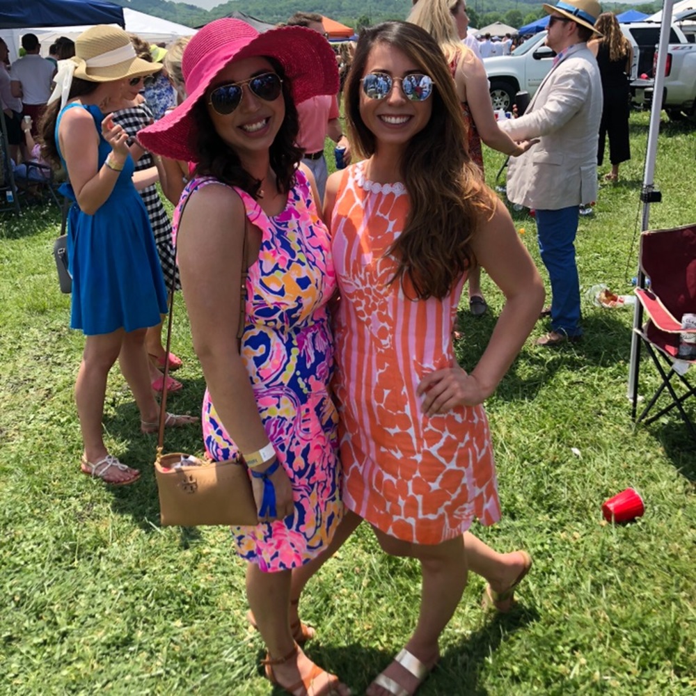 Worn once to Steeplechase! Perfect condition!